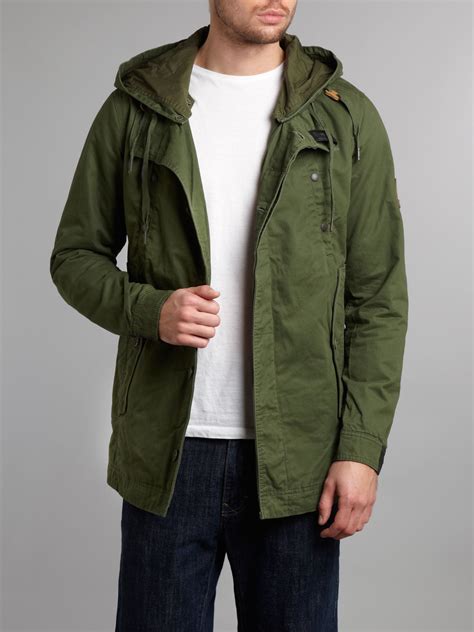 Men's Green Jackets & Coats 